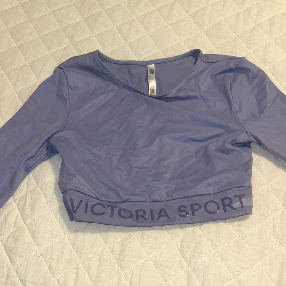 Victoria's Secret Lavender Crop Top